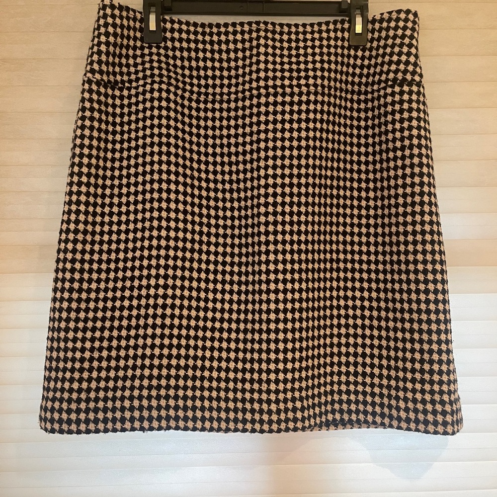 Talbots vintage 90s Houndstooth Skirt